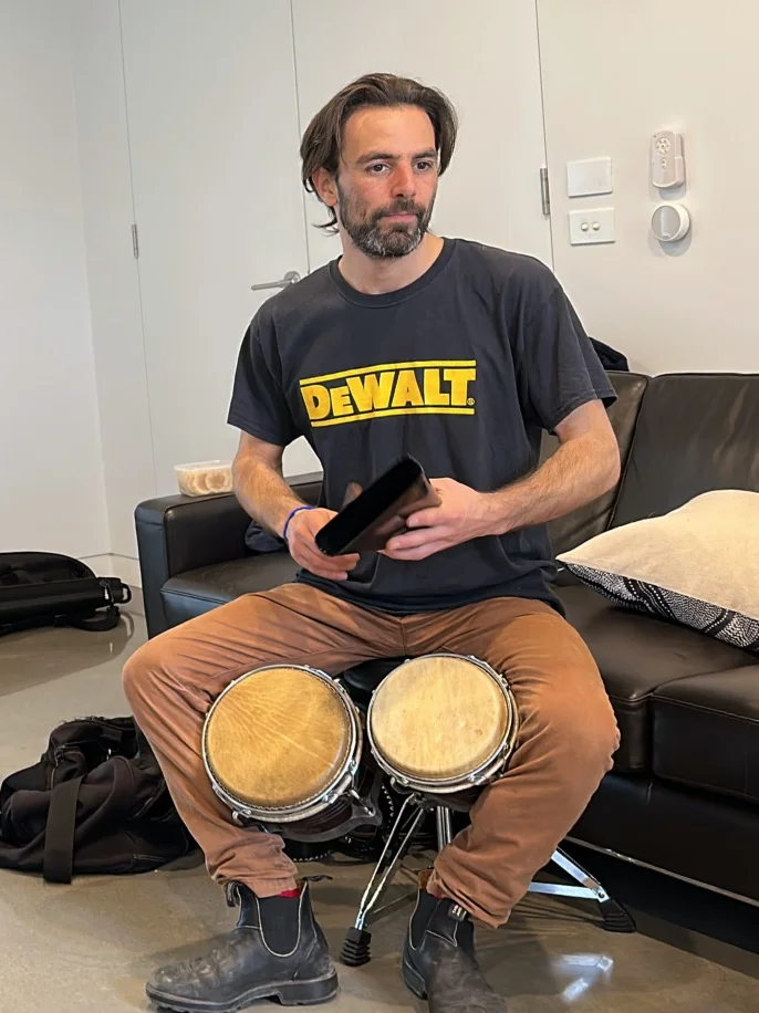 Gianni, the Black Cockatoo Handyman